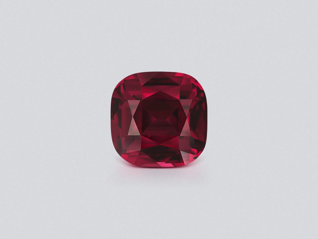 Granate rodolita de talla cojín10,08 carats, de Tanzania Image №1