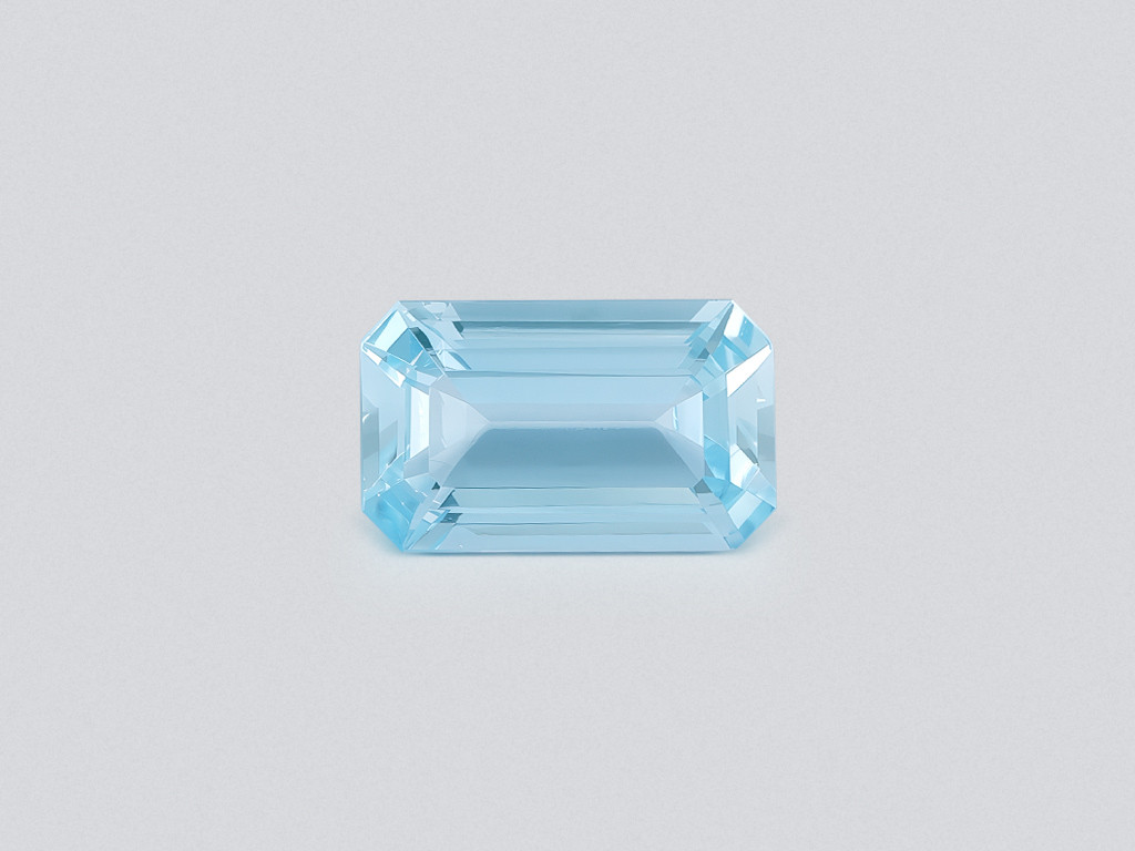 Aquamarine octagon cut  5.29 carats, Madagascar Image №1