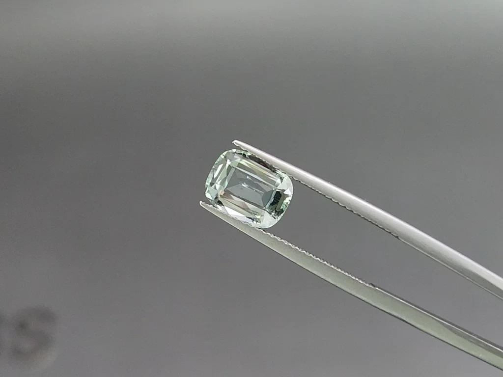 Ensemble aigues-marines taille coussin, 5,32 carats, Madagascar Image №3