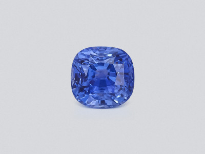 Lot #4. Unheated Cornflower Blue sapphire in cushion cut 6.18 carats, Sri Lanka photo