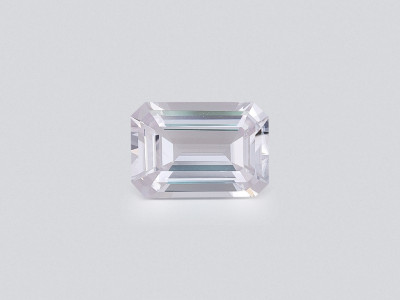 Kunzite light green octagon cut 5.45 carats, Pakistan photo