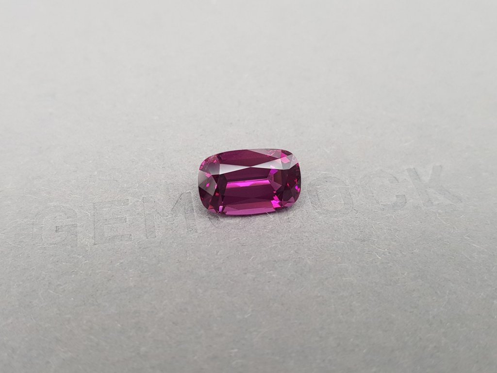 Purple garnet umbalite 4.92 ct in cushion cut from Tanzania  Image №2