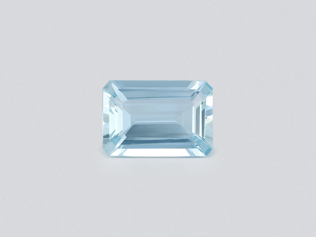 Aquamarine octagon cut 4.95 carats, Madagascar Image №1