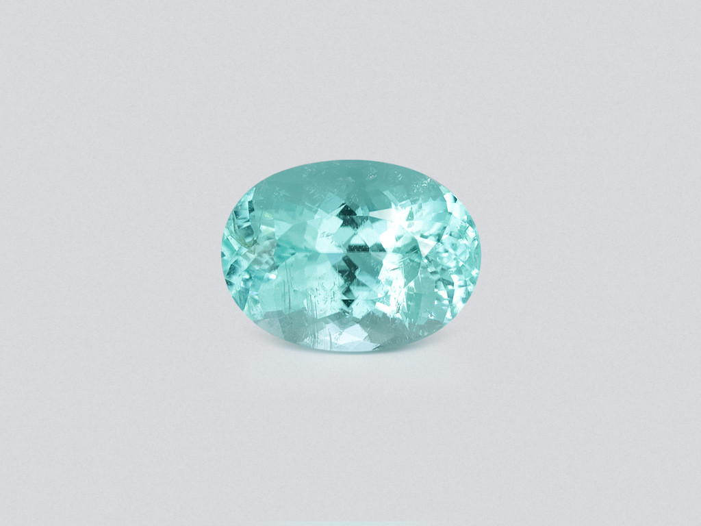 Paraiba Verde Neón corte ovalado 2,28 quilates, Mozambique Image №1