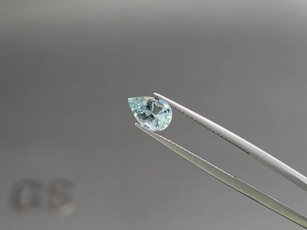 Set of aquamarines pear cut 1.79 carats, Madagascar Image №3