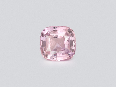 Saphir rose pâle non chauffé, taille coussin 2,08 carats, Sri Lanka photo