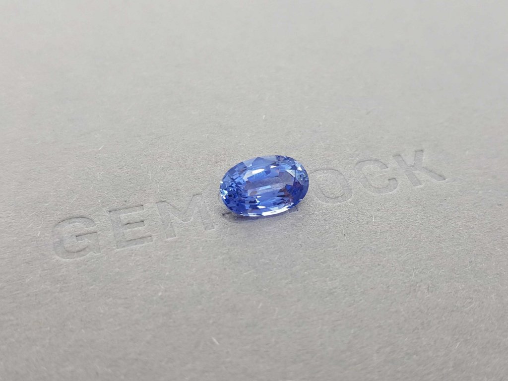 Ceylon cornflower blue sapphire 3.55 ct Image №3