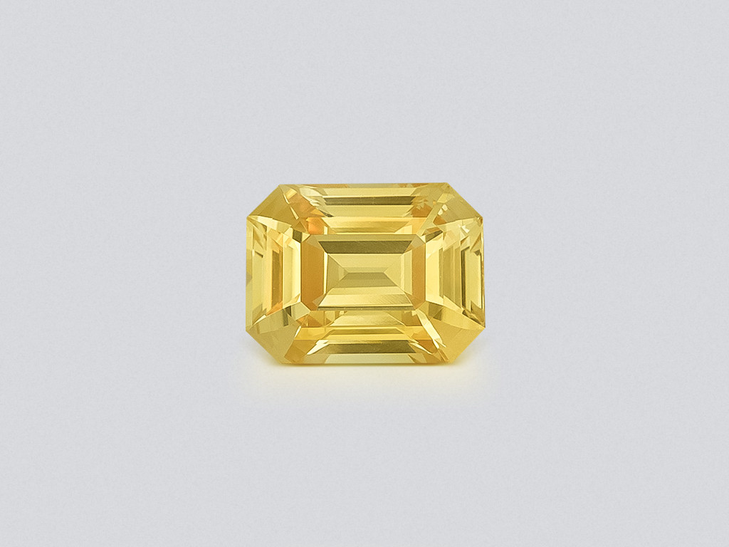 Sapphire Vivid Yellow octagon cut 1.52 carats Sri Lanka Image №1