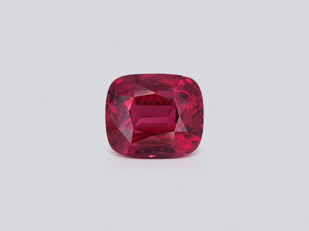 Spinelle rouge taille coussin de 5,14 carats, Tanzanie Image №1