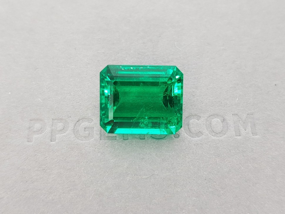 Unique Colombain emerald 8.87 ct, no oil, Muzo Image №2