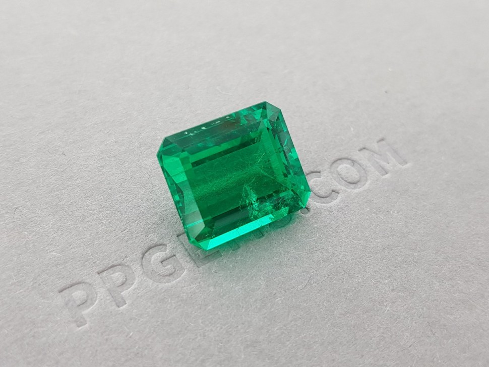 Unique Colombain emerald 8.87 ct, no oil, Muzo Image №3