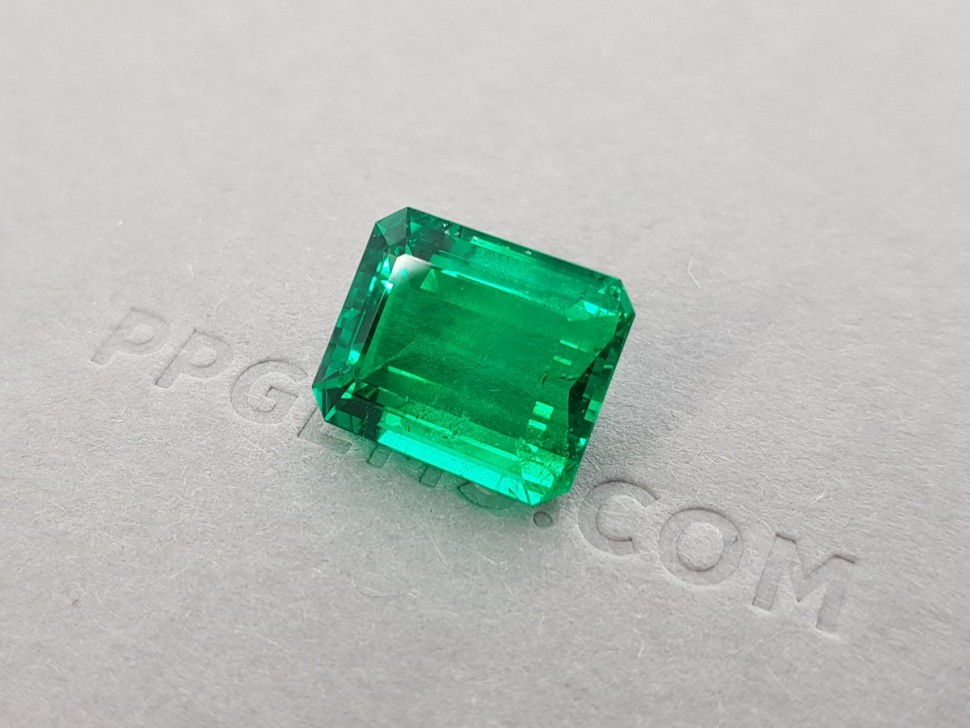 Unique Colombain emerald 8.87 ct, no oil, Muzo Image №4