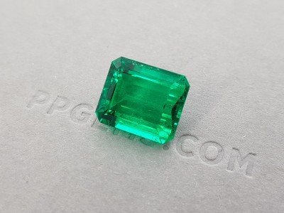 Unique Colombain emerald 8.87 ct, no oil, Muzo photo