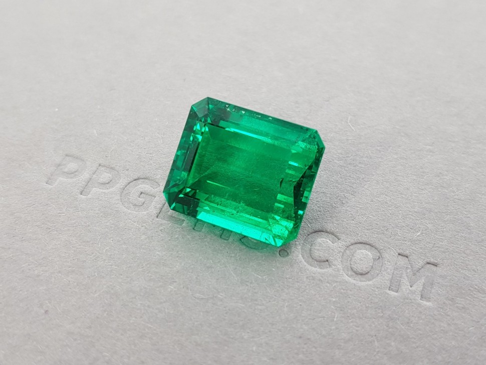 Unique Colombain emerald 8.87 ct, no oil, Muzo Image №1