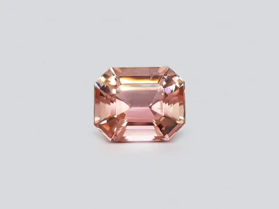 Orange-pink natural tourmaline 4.40 ct photo