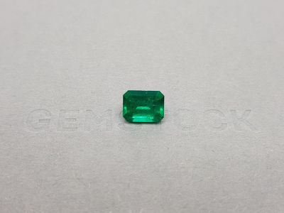 Intense Colombian Muzo Green Emerald octagon shape 1.94 ct photo