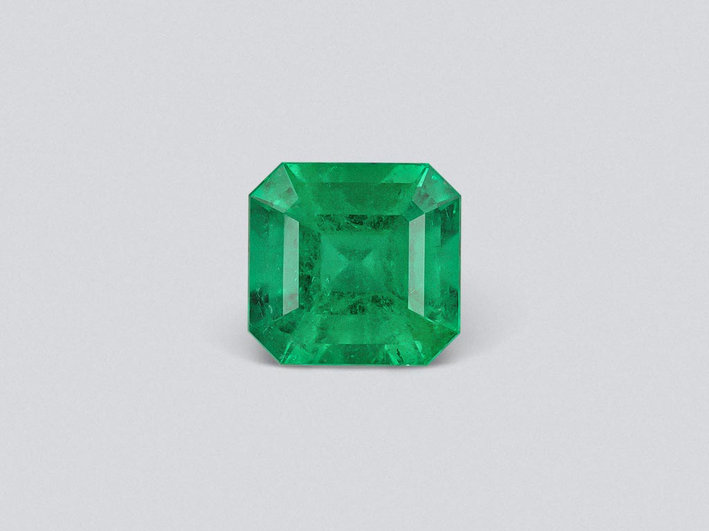 Vivid Green emerald 1.12 ct, Colombia Image №1