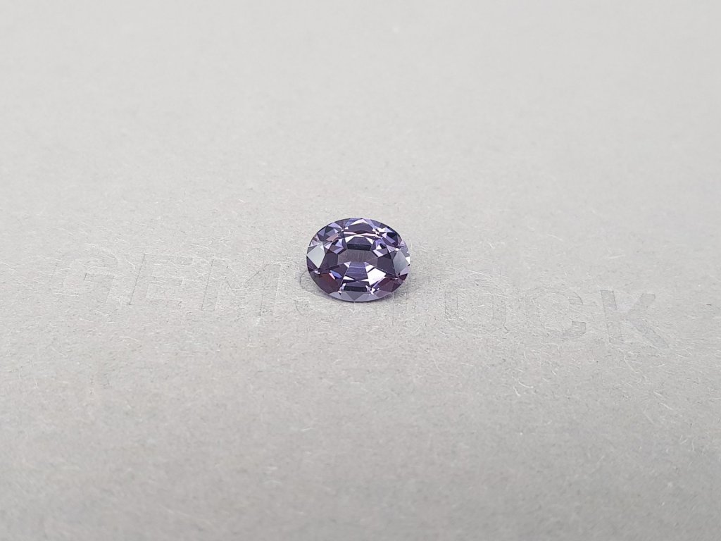 Intense purple oval-cut spinel 1.76 ct, Burma Image №3