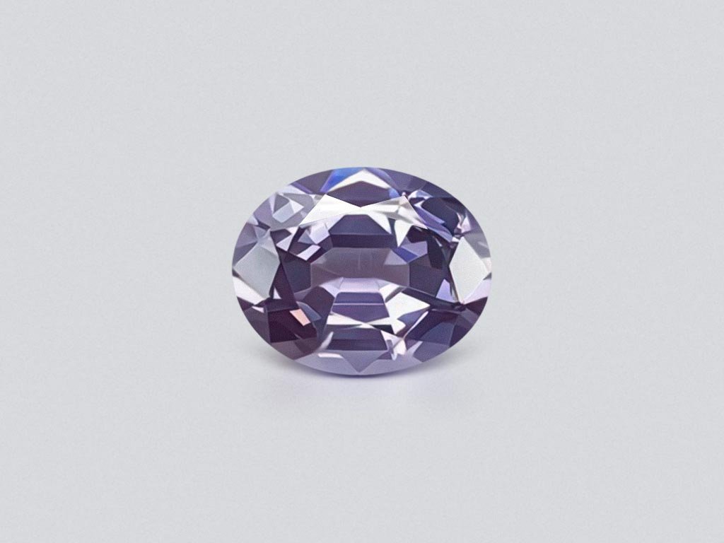 Intense purple oval-cut spinel 1.76 ct, Burma Image №1