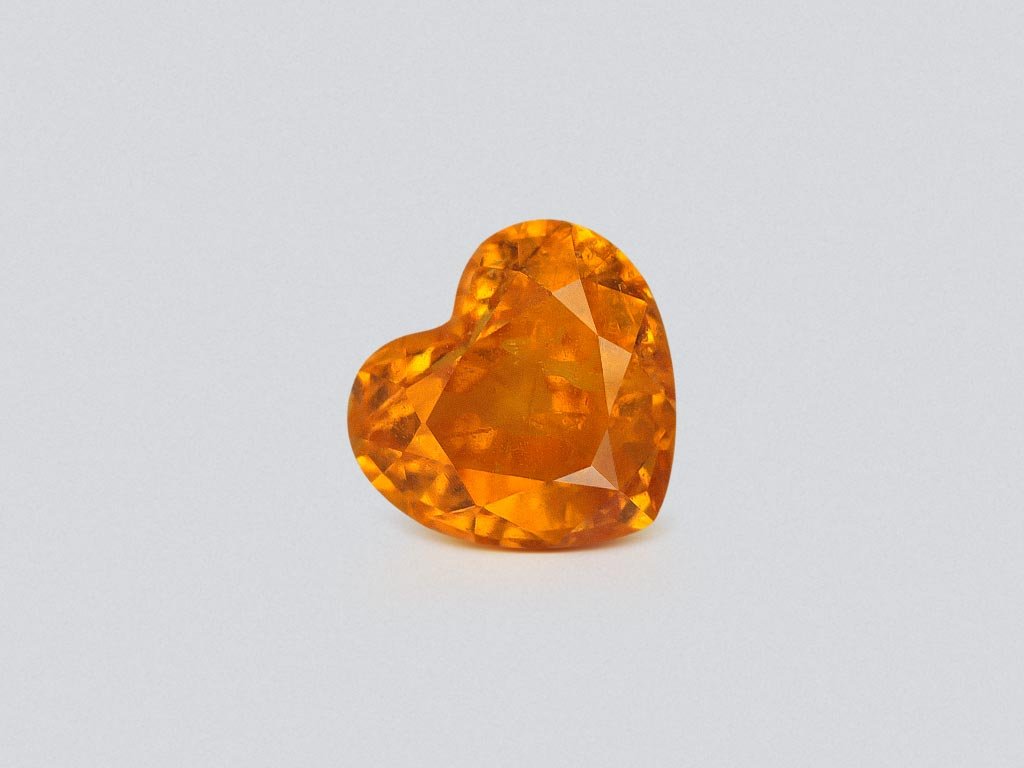 Grenat spessartine taille coeur 1,41 carats, Tanzanie Image №1
