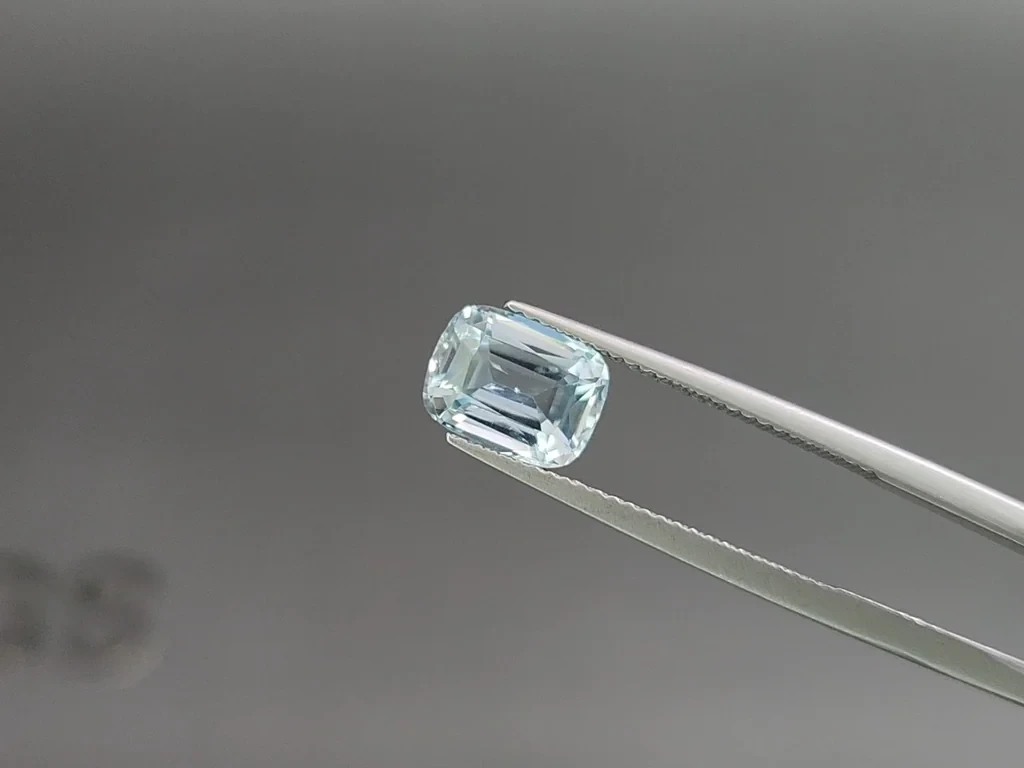 Set of aquamarines cushion cut 4.07 carats, Madagascar Image №3
