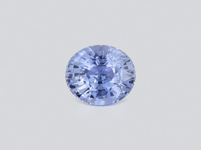 Lot #7. Unheated Pastel Blue sapphire in oval cut 3.02 carats, Sri Lanka photo