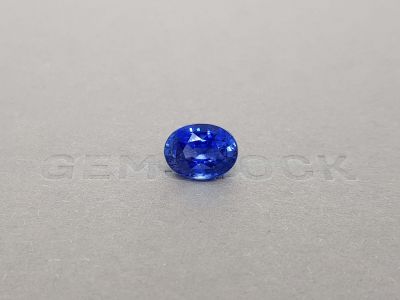 Blue sapphire Royal Blue oval cut 5.75 ct, Sri Lanka photo