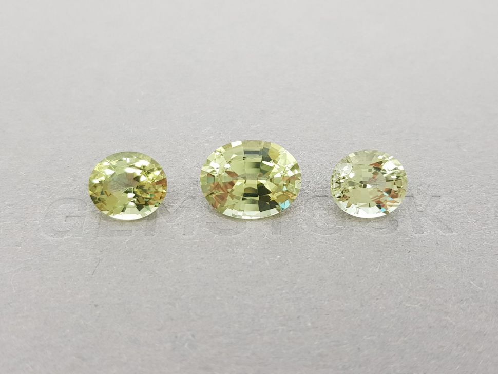 Oval Cut Golden Tourmalines 10.39 ct Image №1
