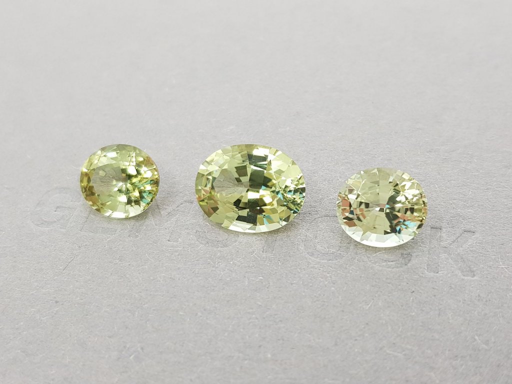 Oval Cut Golden Tourmalines 10.39 ct Image №2