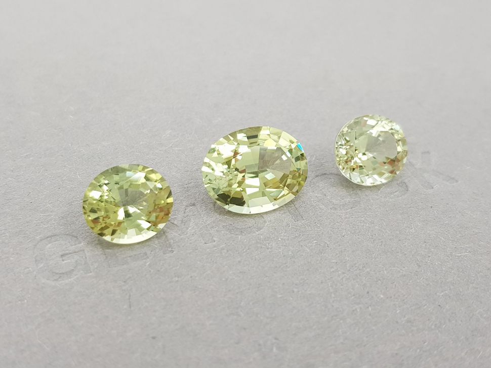 Oval Cut Golden Tourmalines 10.39 ct Image №3