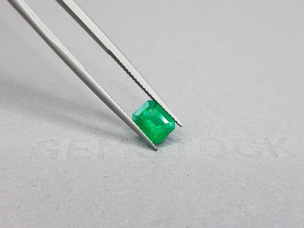 Colombian Vivid Green Emerald 1.25 ct Image №4