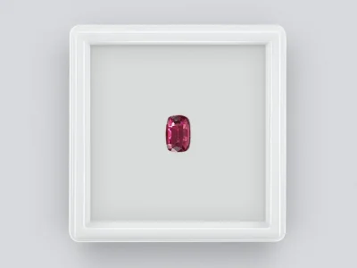 Grenat umbalite violet taille coussin 1,21 ct, Sri Lanka photo