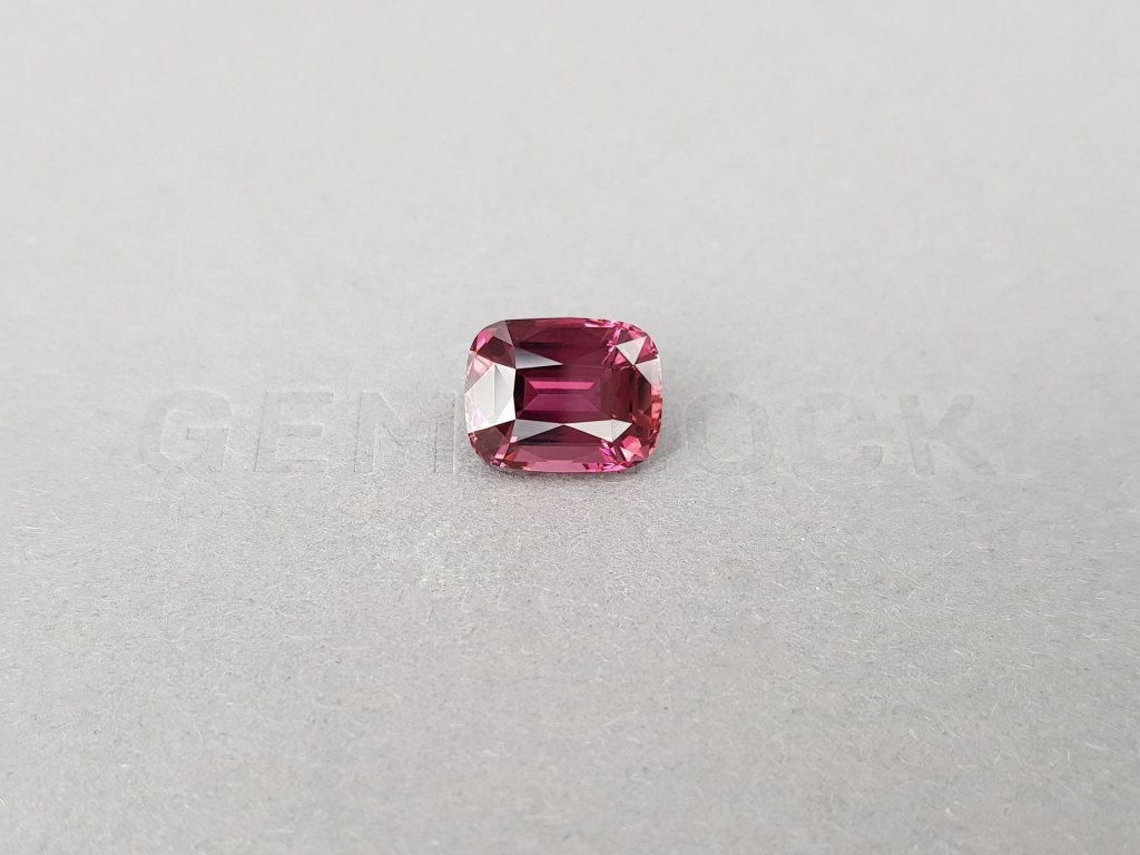 Intense pink cushion cut rubellite 5.03 carats, Nigeria Image №1