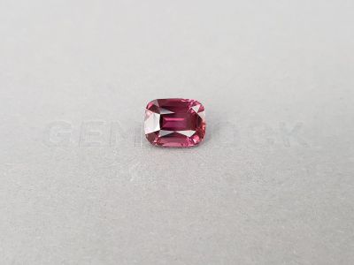 Intense pink cushion cut rubellite 5.02 carats, Nigeria photo