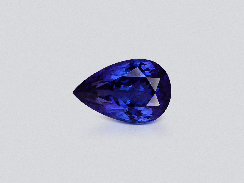 Tanzanite in pear cut 10.32 carats, Tanzania Image №1