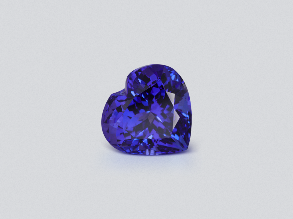 Tanzanite taille cœur 7,63 carats, Tanzanie Image №1