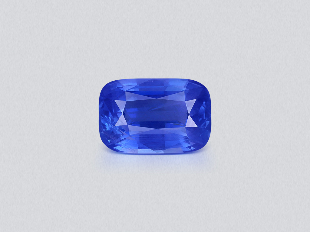 Unbehandelter Cornflower Blue saphir kissenförmig geschliffener 2,08 karat, Sri Lanka Image №1