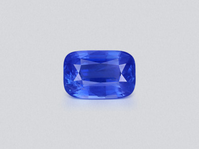 Saphir bleuet non chauffé, taille coussin, 2,08 carats, Sri Lanka photo