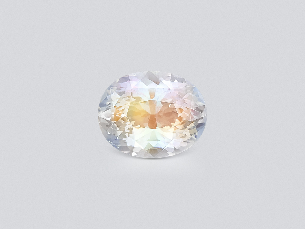 Regenbogen mondstein ovaler schliff 11,94 carats, Madagaskar  Image №1