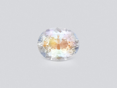 Regenbogen mondstein ovaler schliff 11,94 carats, Madagaskar  photo