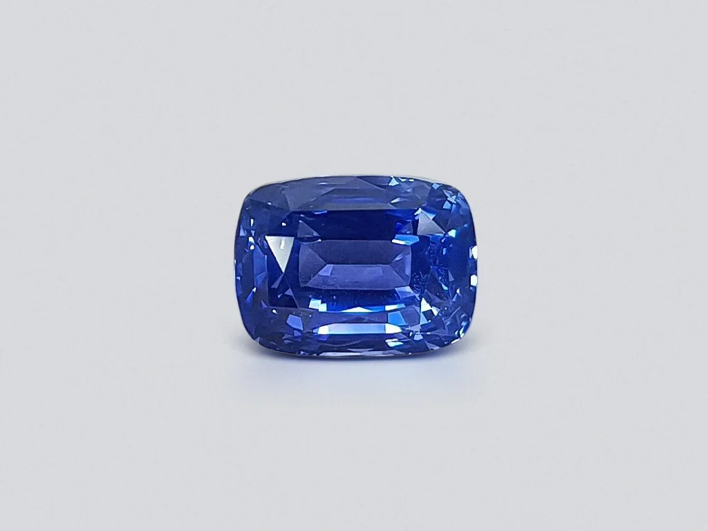 Saphir de bleuet taille coussin non chauffé 4,76 ct, Sri Lanka Image №1