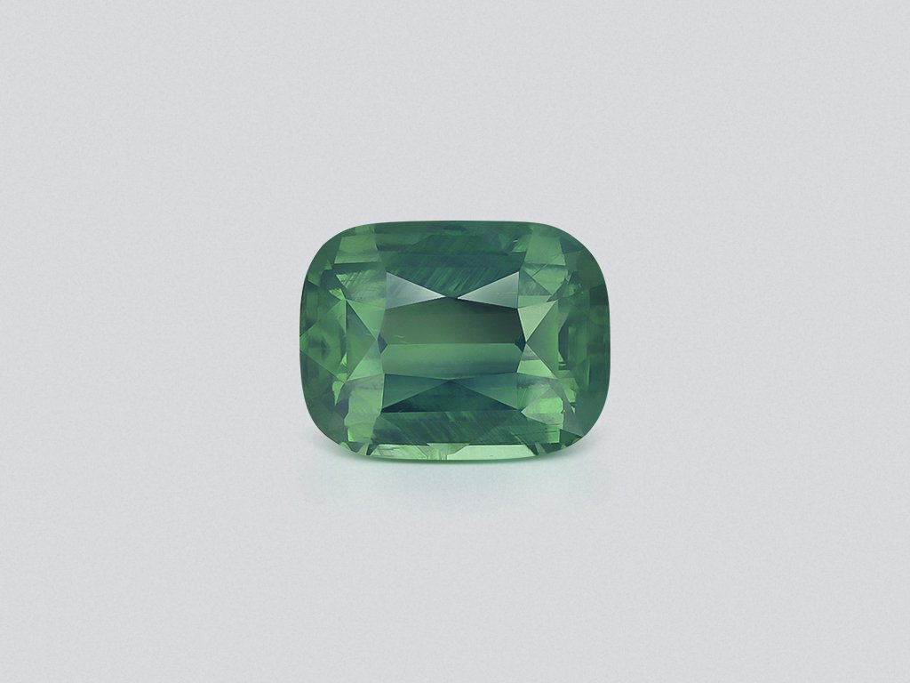 Circón verde talla cojín de 3,90 quilates, Tanzania  Image №1
