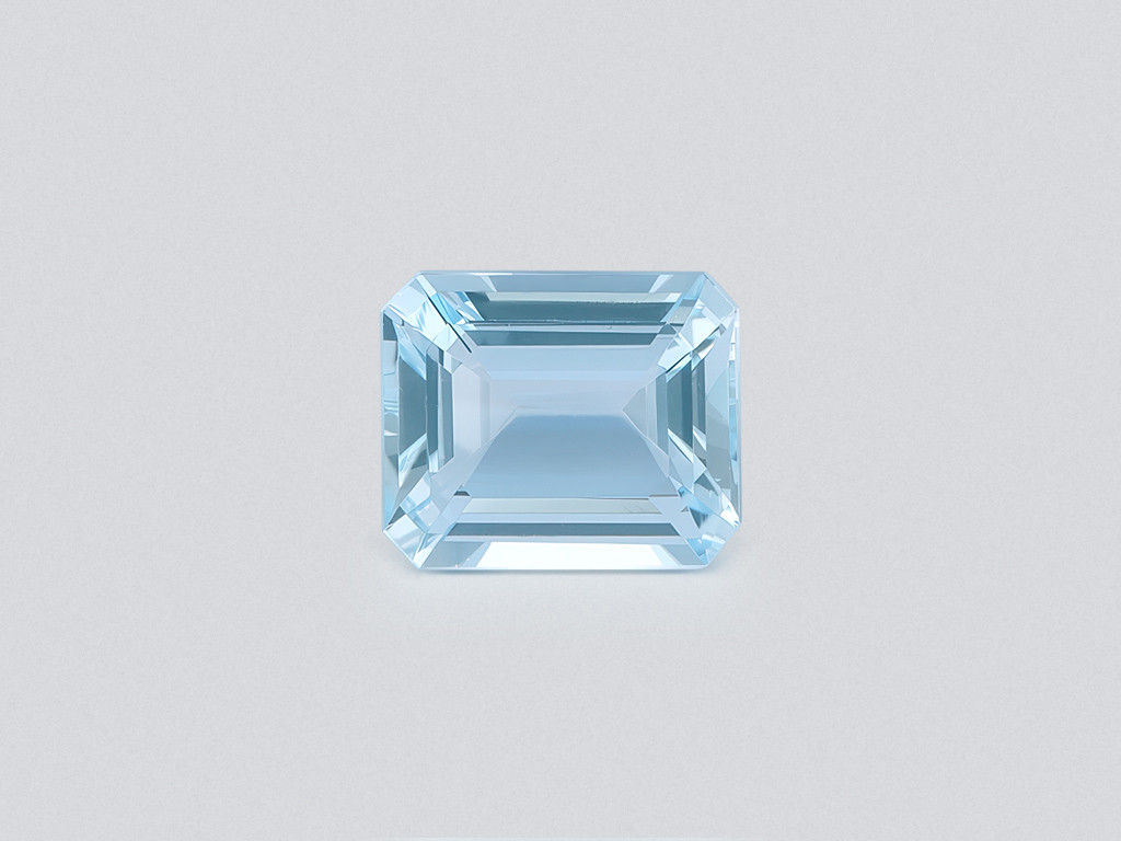 Aquamarine octagon cut 5.47 carats, Madagascar Image №1