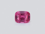 Spinelle Mahenge taille coussin rose vif 2,57 carats, Tanzanie