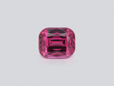 Garnet rhodolite Vivid Pink cushion cut 6.53 carats,Tanzania photo