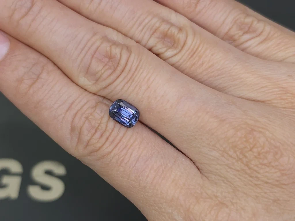 Blauer spinell im cushion-schliff 1,58 karat, Tansania Image №2