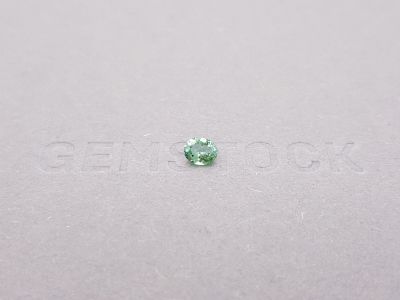 Bluish-green oval-cut tourmaline 0.34 ct photo