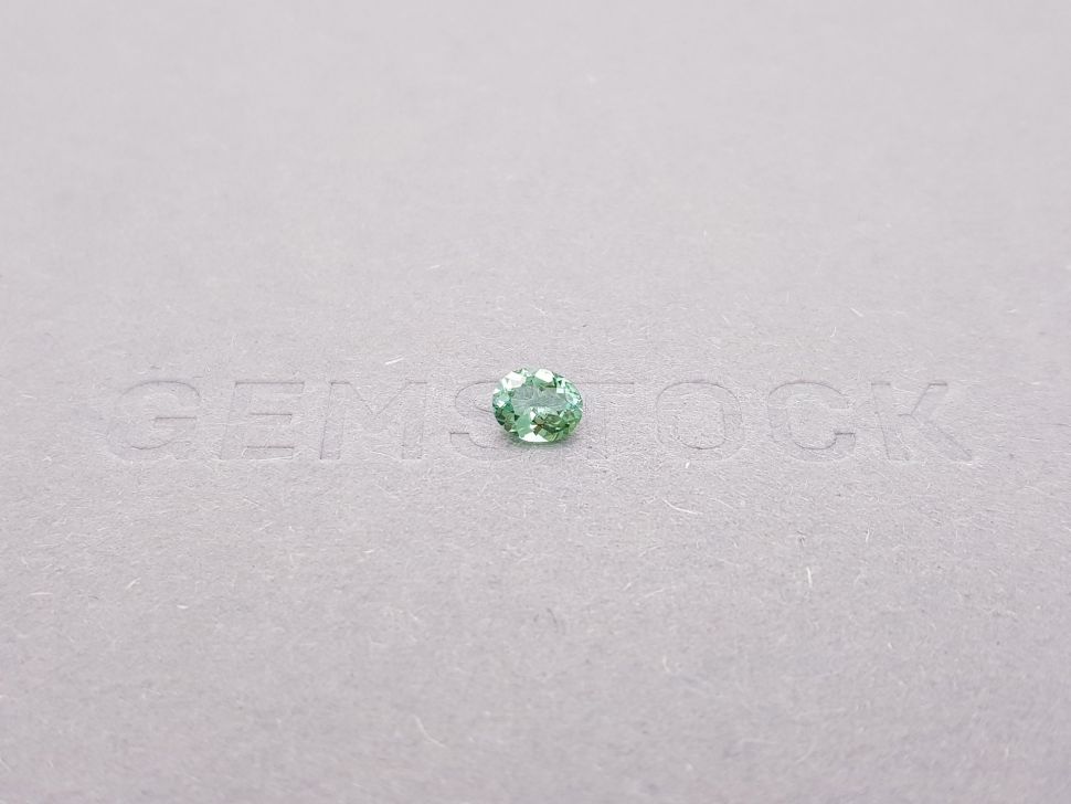 Bluish-green oval-cut tourmaline 0.34 ct Image №1