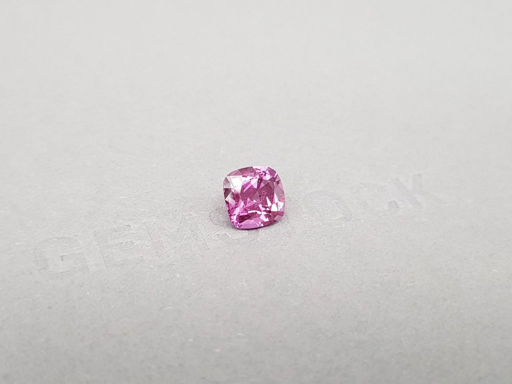 Unheated pink cushion cut sapphire 2.10 carats, Madagascar Image №2