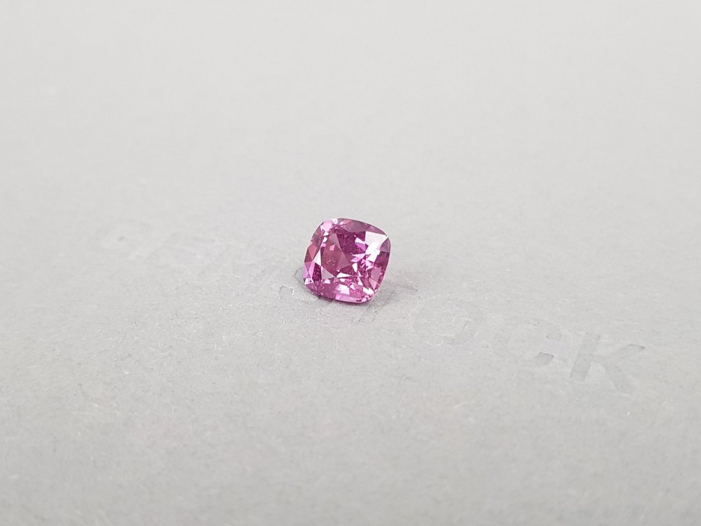Unheated pink cushion cut sapphire 2.10 carats, Madagascar Image №3